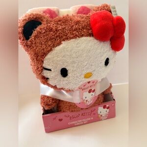 Hello Kitty Red and White Plush Set